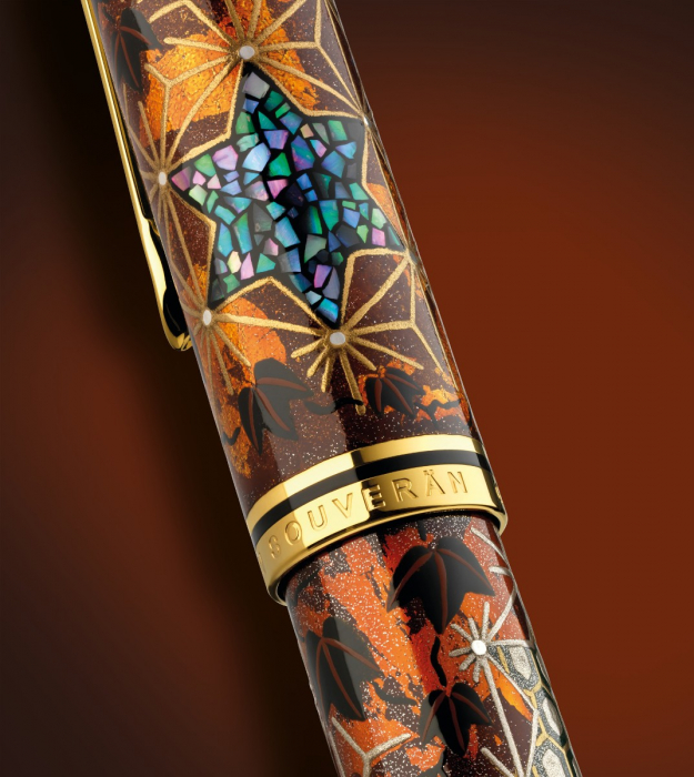 Stilou M1000 Maki-E, Ivy & Komon, Editie Limitata, Pelikan [6]