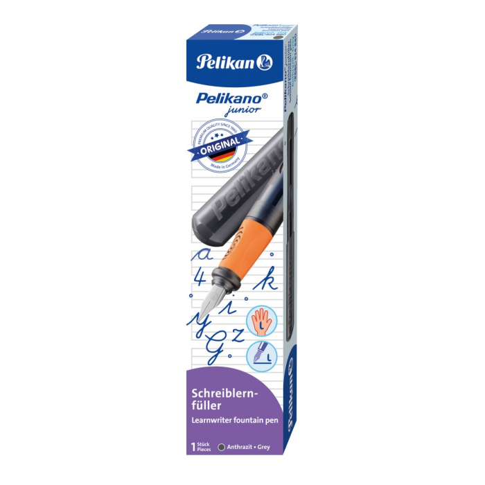 Stilou Pelikano Junior Antracite Blister, Pelikan [3]