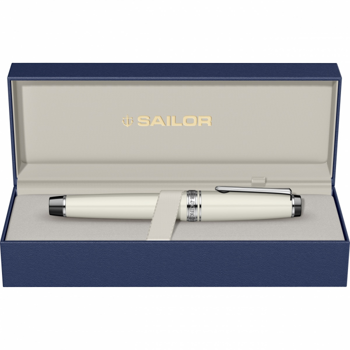 Stilou Pro Gear Ivory RHT, Regular Size 21K, Sailor [9]