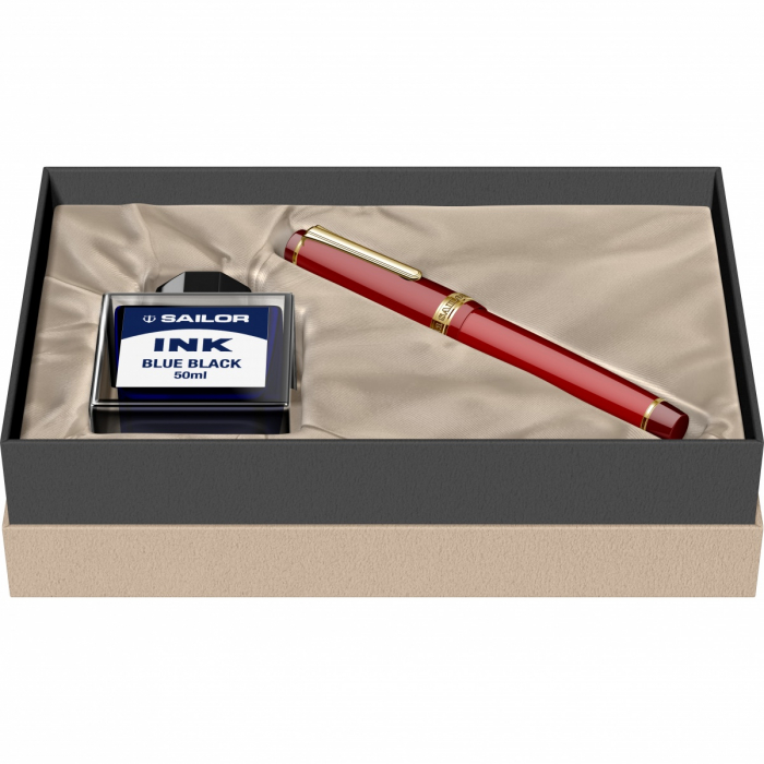 Stilou Pro Gear KANREKI Red GT, Regular Size 21K, Sailor [8]