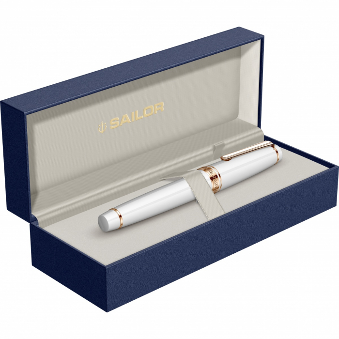 Stilou Pro Gear White PGT Regular Size 21K, Sailor [2]