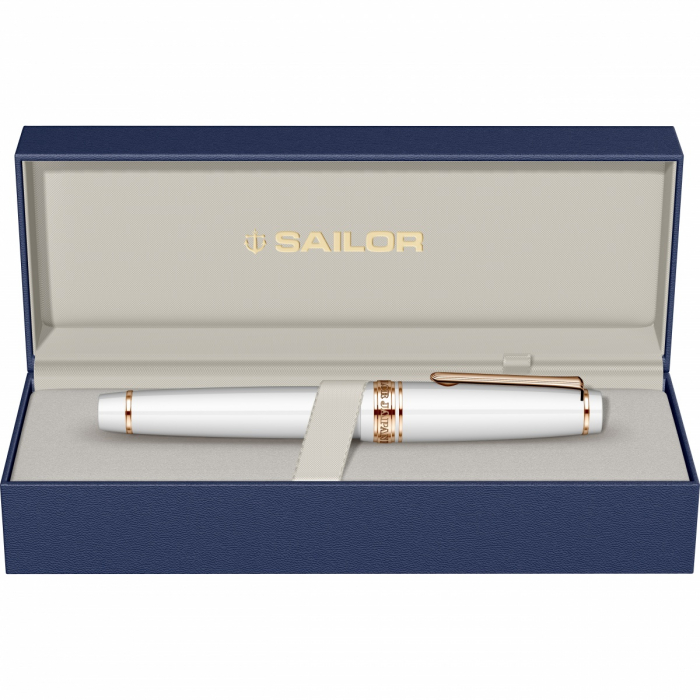 Stilou Pro Gear White PGT Regular Size 21K, Sailor [8]