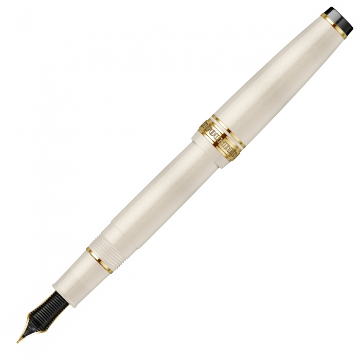 Stilou Pro Gear Meigetsu Ivory GT, Slim Size 14K, Sailor [4]