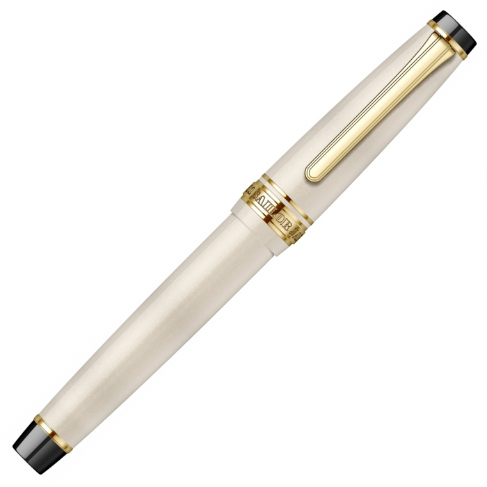 Stilou Pro Gear Meigetsu Ivory GT, Slim Size 14K, Sailor [5]