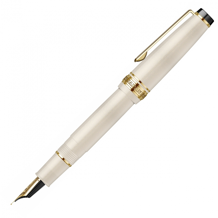 Stilou Pro Gear Meigetsu Ivory GT, Slim Size 14K, Sailor [3]