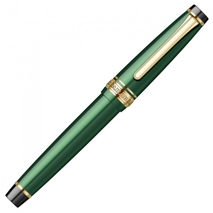 Stilou Pro Gear Slim Size 4 Seasons Shikiori Manyou Green GT 14K, Sailor [4]