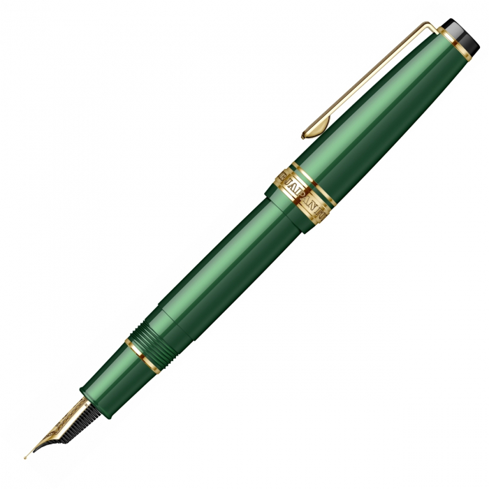 Stilou Pro Gear Slim Size 4 Seasons Shikiori Manyou Green GT 14K, Sailor [7]
