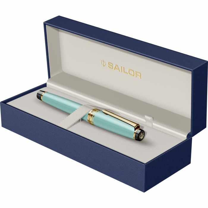 Stilou PG Slim Size 4 Seasons Shikiori Sky Blue GT 14K, Sailor [2]