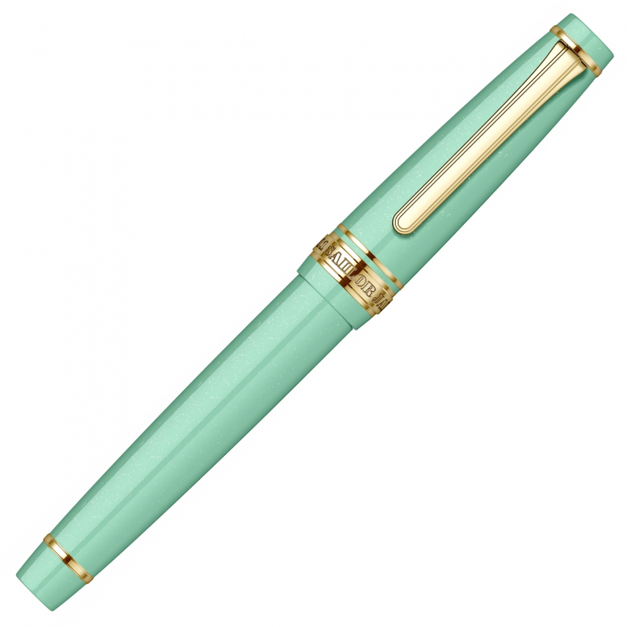 Stilou Pro Gear Fairy Tale Shikiori Dragon Palace Green GT, Slim Size14K, Sailor [5]