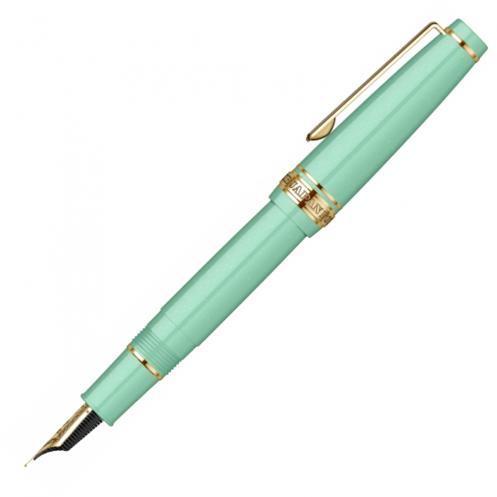Stilou Pro Gear Fairy Tale Shikiori Dragon Palace Green GT, Slim Size14K, Sailor [3]