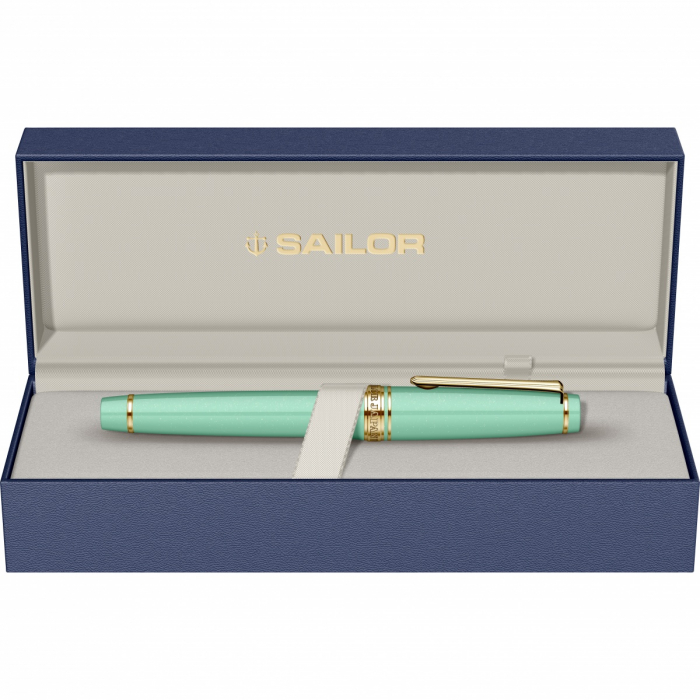 Stilou Pro Gear Fairy Tale Shikiori Dragon Palace Green GT, Slim Size14K, Sailor [10]