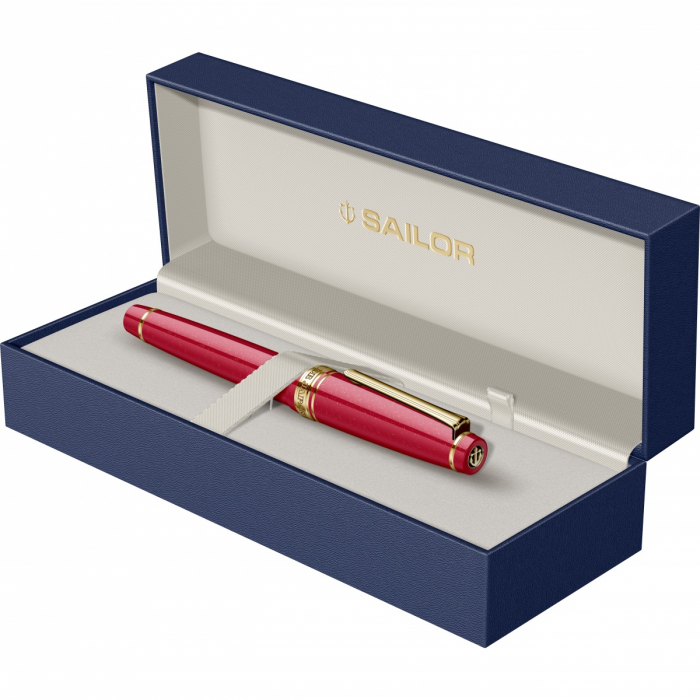 Stilou PG Fairy Tale Shikiori Princess Kaguya Red GT Slim Size 14K, Sailor [2]