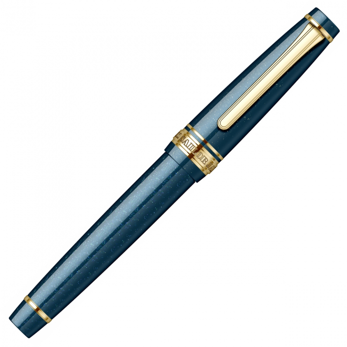 Stilou Pro Gear Fairy Tale Shikiori Vega Dark Blue GT, Slim Size 14K, Sailor [4]