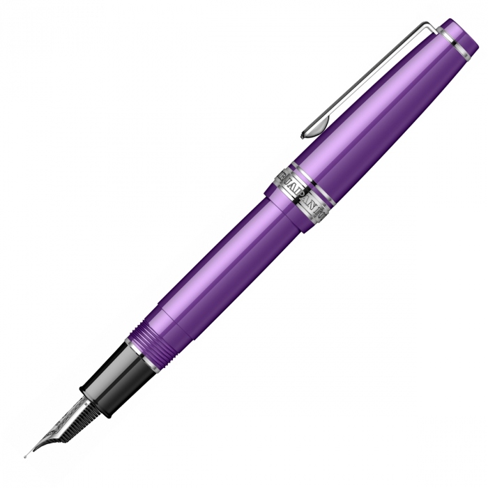 Stilou Pro Gear Sapporo Metallic Purple RHT, Slim Size 14K, Sailor [3]