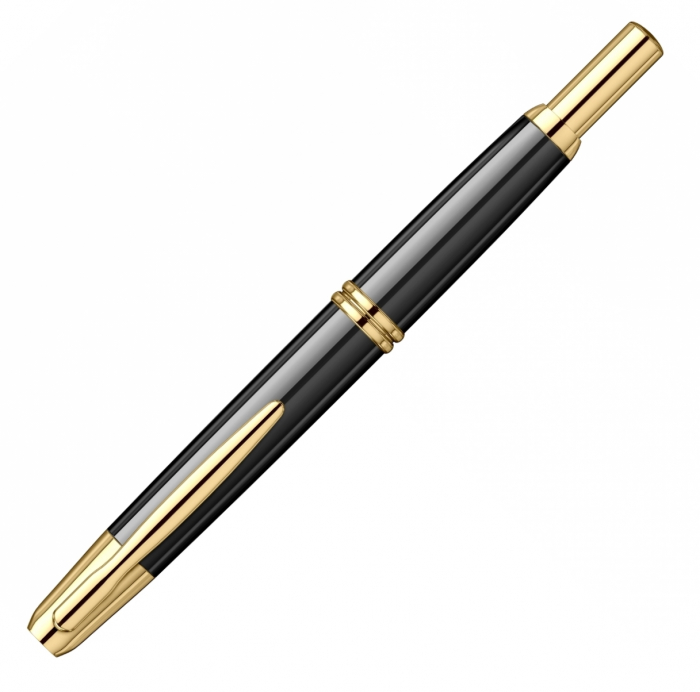 Stilou Capless Gold Trim Black, Pilot [3]