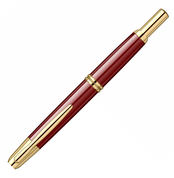 Stilou Pilot Capless Gold Trim Red [3]