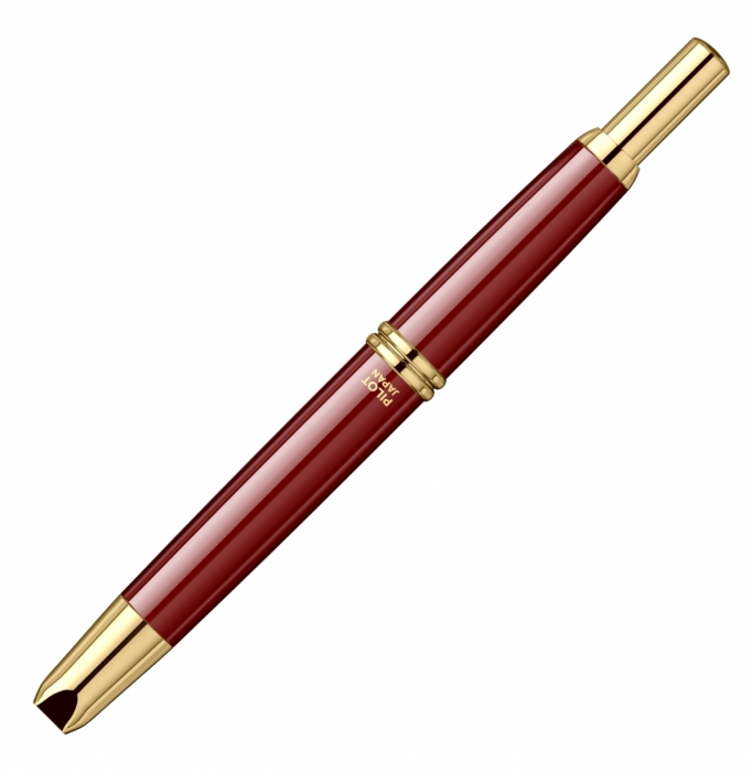 Stilou Pilot Capless Gold Trim Red [5]