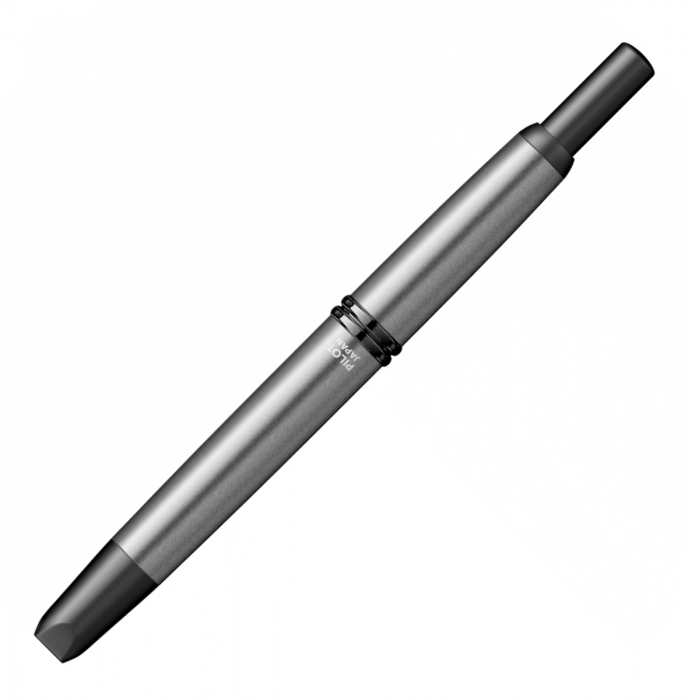 Stilou Pilot Capless Matte Black Trim Grey [5]
