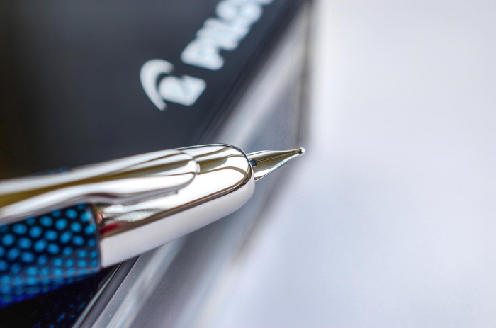 Stilou Capless Rhodium Trim Graphite Blue, Pilot [4]