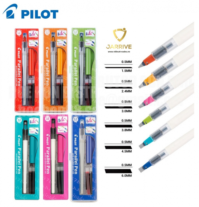 Stilou Caligrafic Parallel Pen 3.0 mm, Pilot [2]