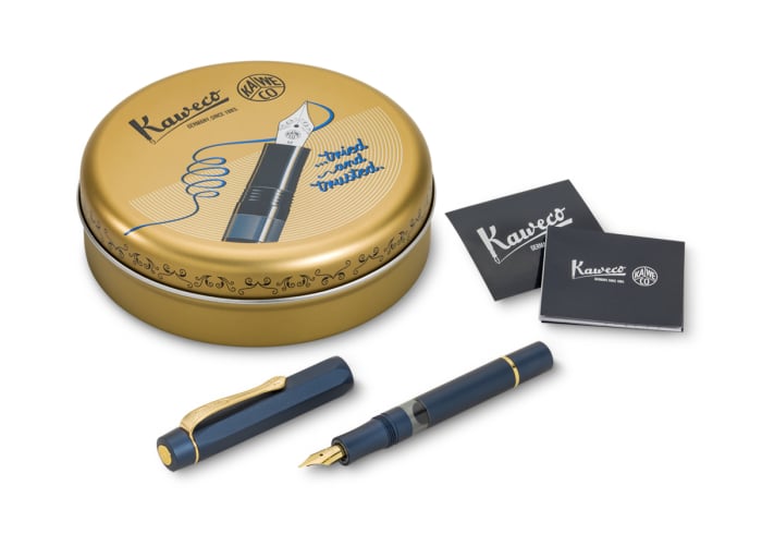 Stilou Piston Sport AL Solo Navy-Gold, Kaweco [2]