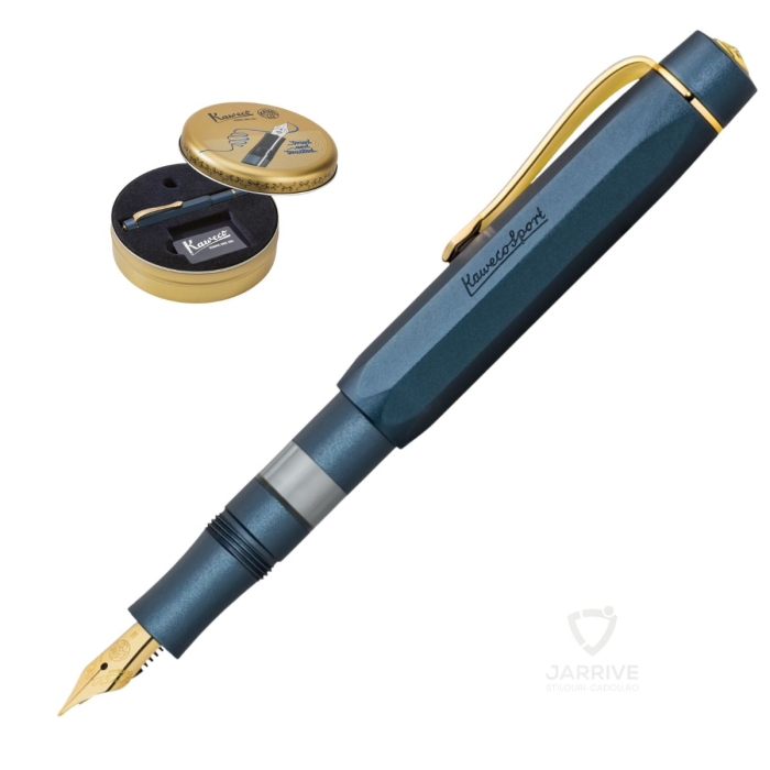 Stilou Piston Sport AL Solo Navy-Gold, Kaweco [1]