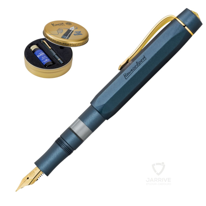 Stilou Piston Sport AL Starter Navy-Gold, Kaweco [1]