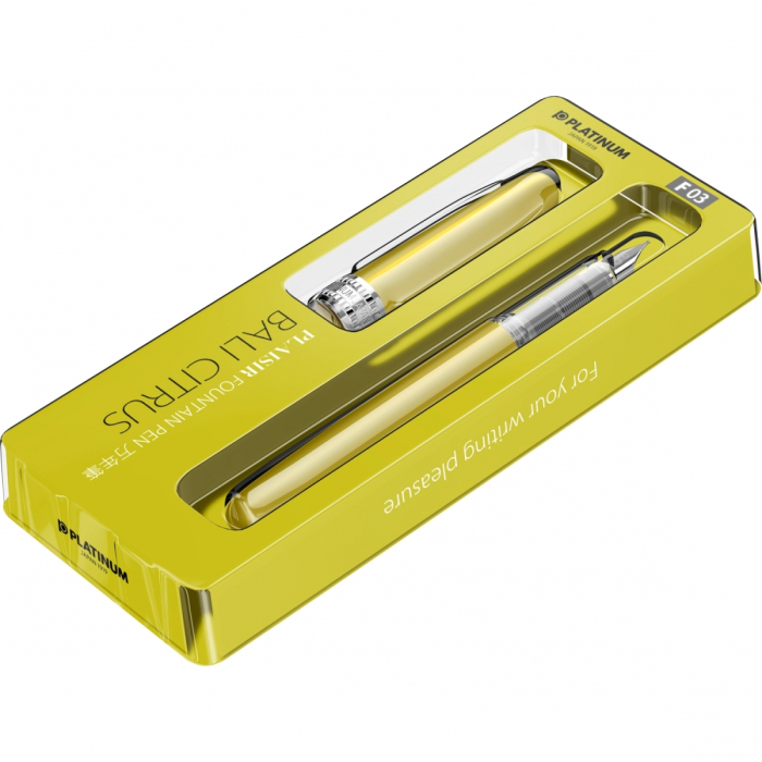 Stilou Plaisir Bali Citrus, Platinum [4]