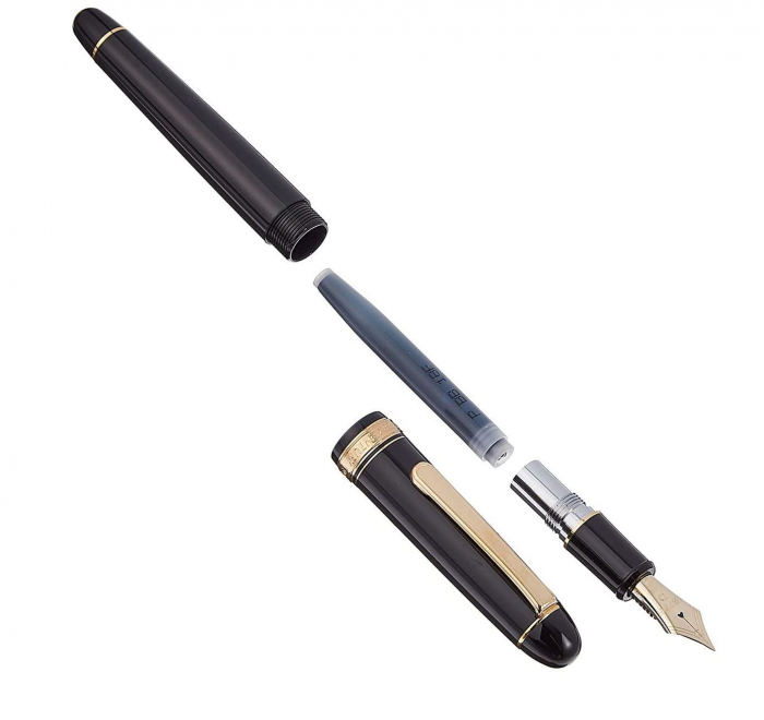Stilou #3776 CENTURY Black In Black 14K, Platinum [4]