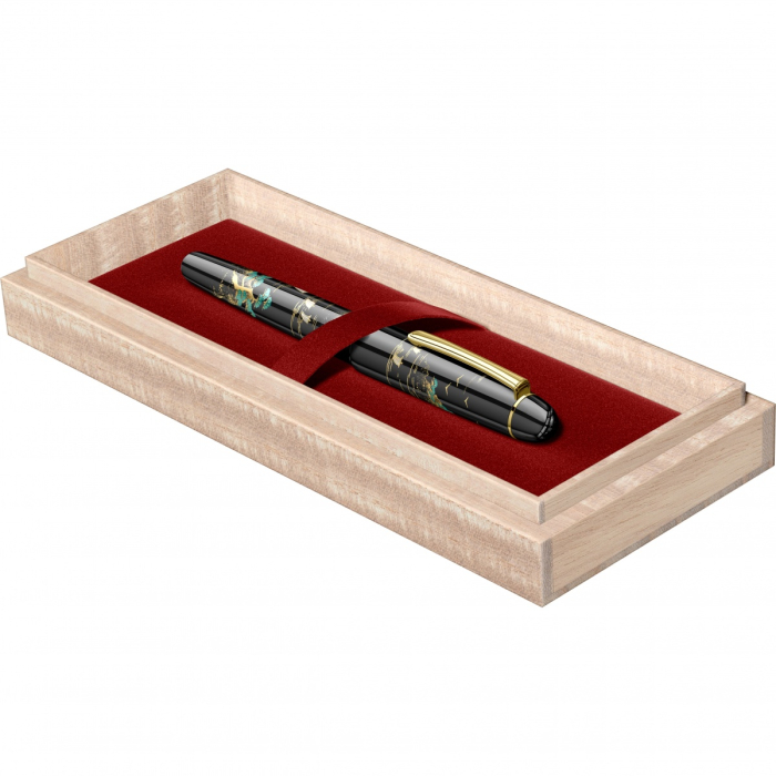 Stilou Platinum #3776 Century Kaga Maki-e Sansui GT, Platinum [4]