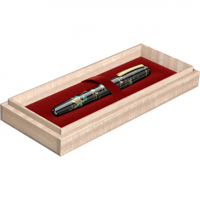 Stilou Platinum #3776 Century Kaga Maki-e Sansui GT, Platinum [2]