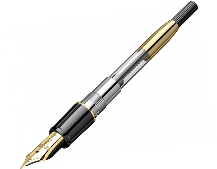 Stilou Platinum #3776 Century Kaga Maki-e Sansui GT, Platinum [9]