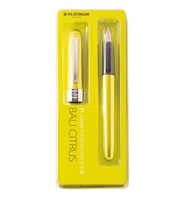 Stilou Plaisir Bali Citrus, Platinum [3]