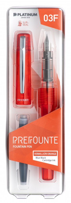 Stilou Prefounte Vemillion Orange, Platinum [4]