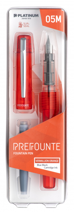 Stilou Prefounte Vemillion Orange, Platinum [4]