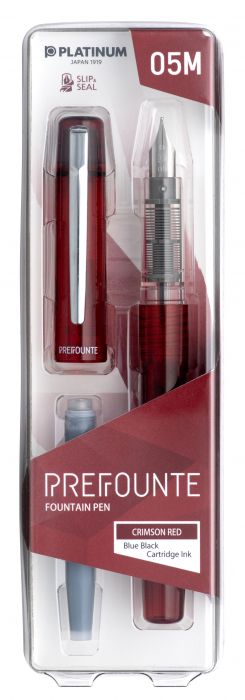Stilou Platinum Prefounte Crimson Red [4]
