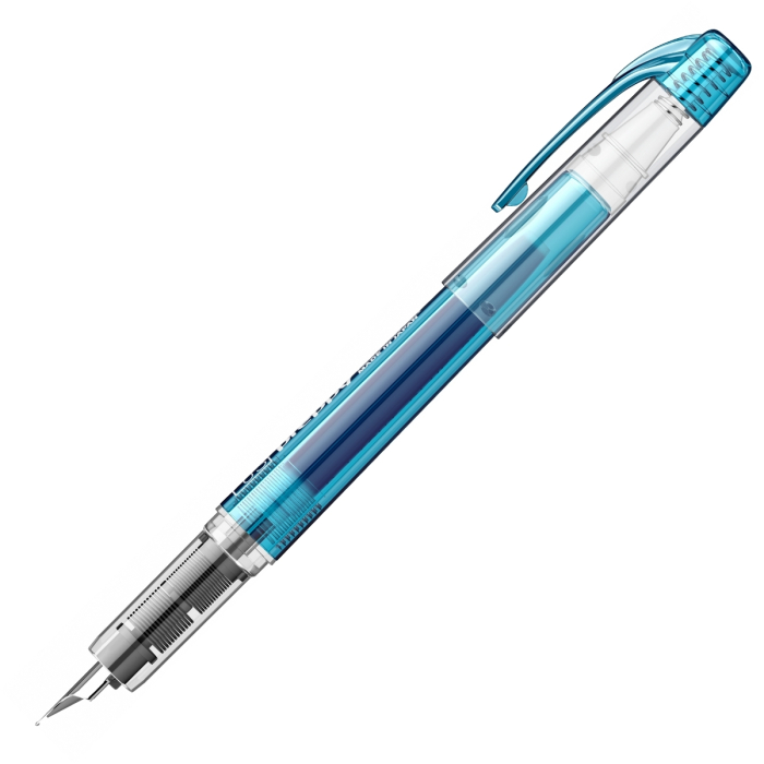 Stilou Preppy F 0.3 Albastru, Platinum [5]