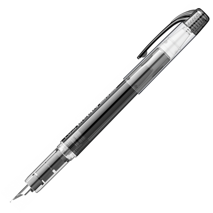 Stilou Preppy F 0.3 Negru, Platinum [5]