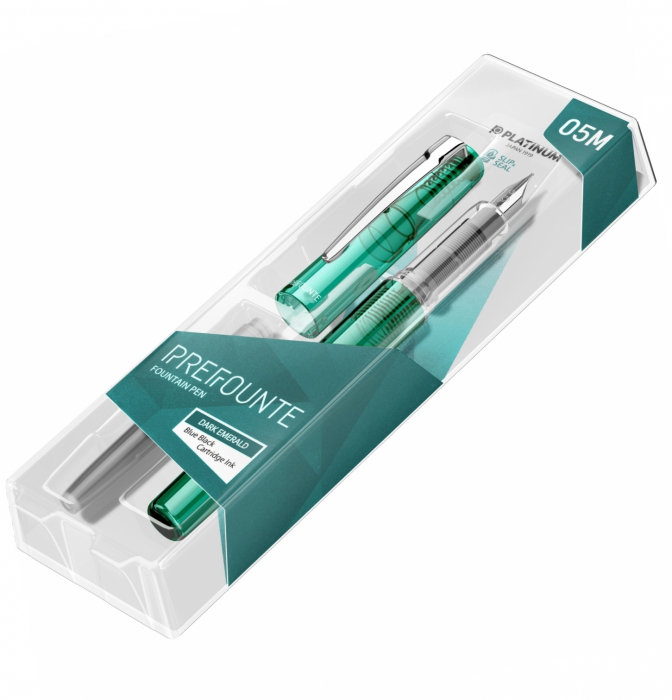 Stilou Prefounte Dark Emerald, Platinum [7]