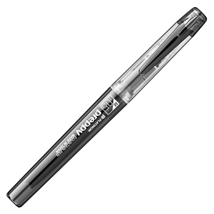 Stilou Preppy M 0.5 Negru, Platinum [4]