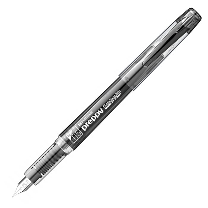 Stilou Preppy M 0.5 Negru, Platinum [1]