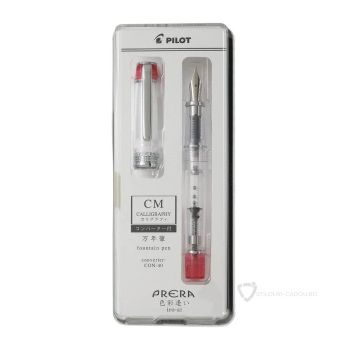 Stilou Prera Clear Red, Pilot [3]