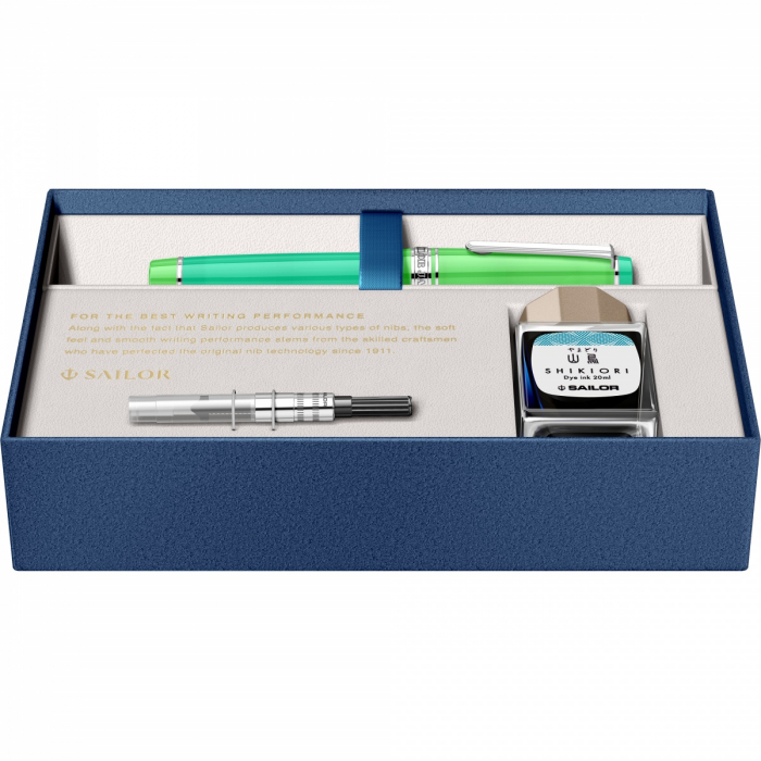 Stilou Pro Gear Aurora Borealis RHT Regular Size 21K, Sailor [5]