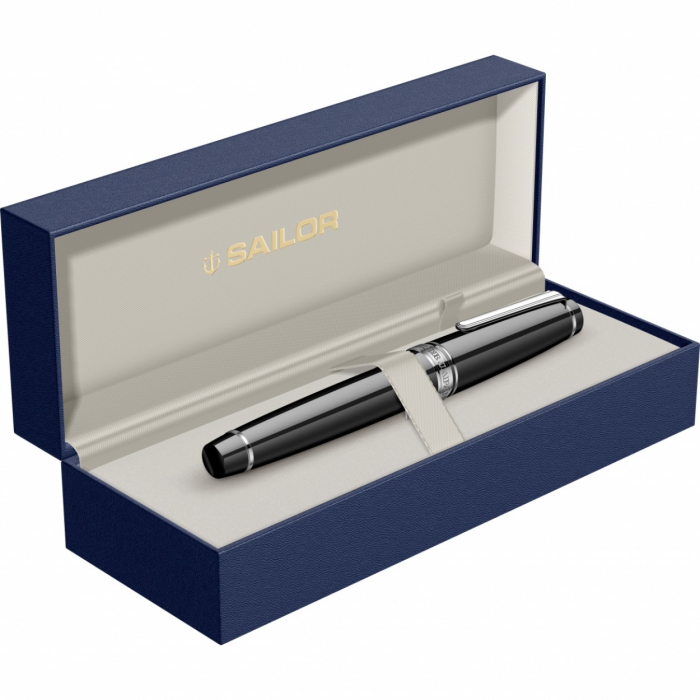 Stilou Pro Gear Black RHT, Regular Size 21K, Sailor [7]