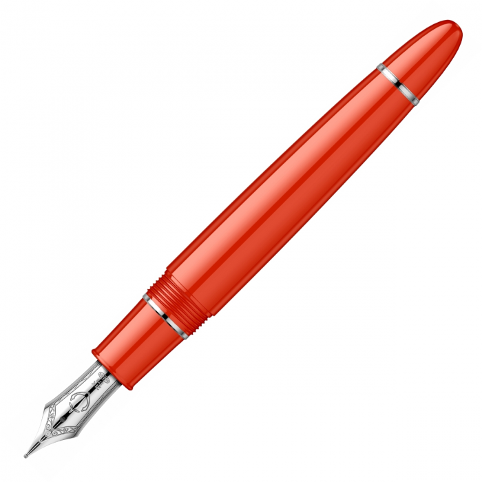 Stilou King of Pens LP Mandarin Orange RHT, King Size 21K, Sailor [4]