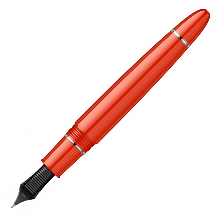 Stilou King of Pens LP Mandarin Orange RHT, King Size 21K, Sailor [8]