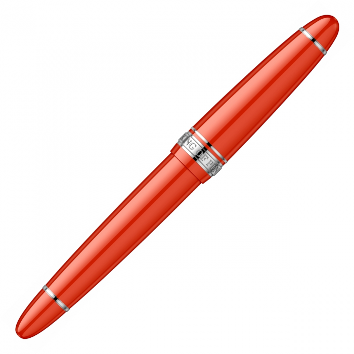 Stilou King of Pens LP Mandarin Orange RHT, King Size 21K, Sailor [6]