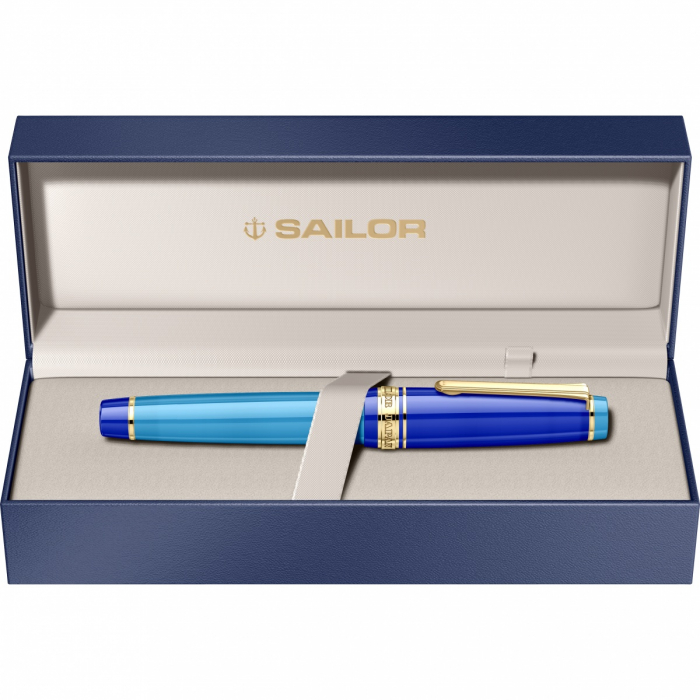 Stilou Pro Gear LP Blue Quasar GT Regular Size 21K, Sailor [11]