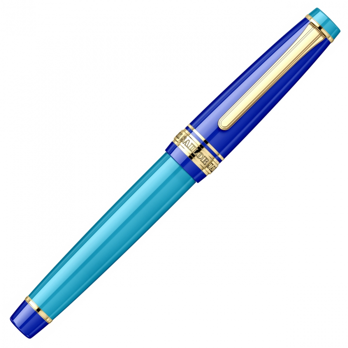 Stilou Pro Gear LP Blue Quasar GT Slim Size 14K, Sailor [4]