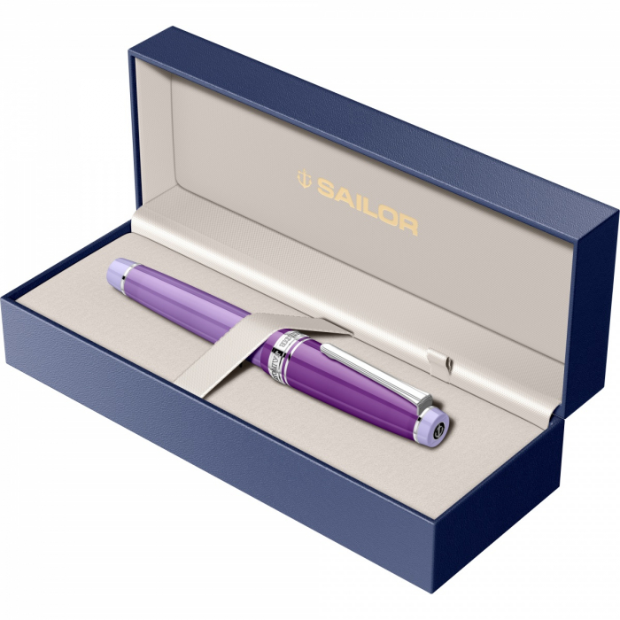 Stilou Pro Gear LP Cocktail No. 3 Blue Lavender Margarita RHT Regular Size 21K, Sailor [2]